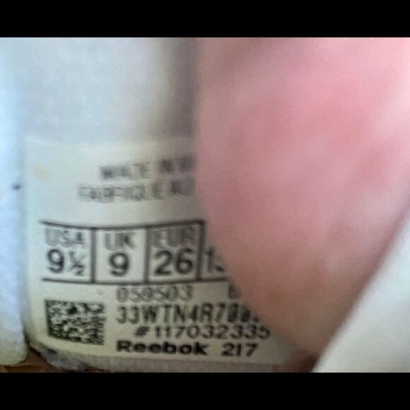 Reebok Classic Red/white/Blue Leather Youth Boys Athletic ShoesSneakers Size 9.5 - Picture 5 of 7